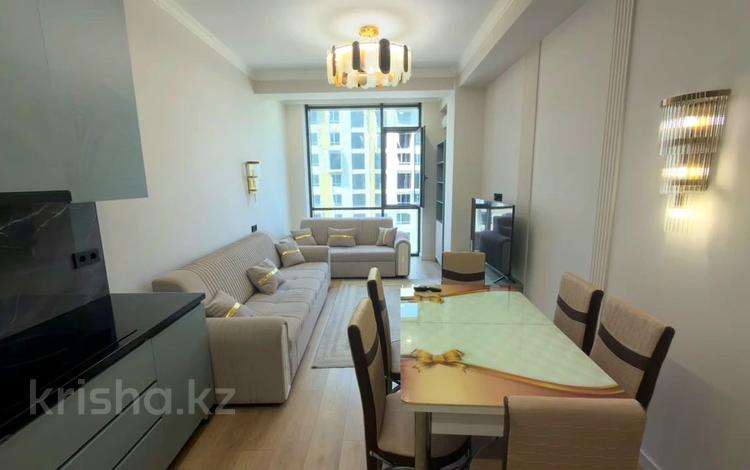 2-комнатная квартира · 50 м² · 10/17 этаж, Толе би 185А — Ауэзова за 58 млн ₸ в Алматы, Алмалинский р-н — фото 2