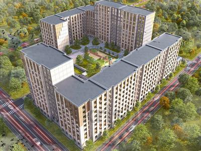 1-комнатная квартира · 44.24 м², Таттимбета за ~ 30.5 млн 〒 в Астане, Нура р-н