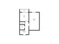 1-бөлмелі пәтер · 41 м² · 6/6 қабат, Маяковского, бағасы: ~ 19.7 млн ₸ в Костанае — фото 12