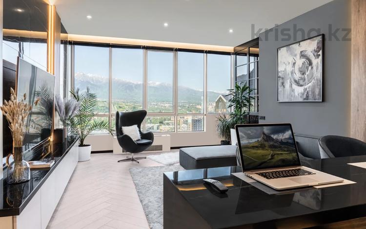 2-комнатная квартира · 60 м² · 29/32 этаж, Альфараби 9 — Козыбаева за 80 000 ₸ в Алматы, Бостандыкский р-н — фото 2