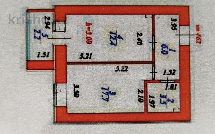 1-бөлмелі пәтер · 42 м² · 5/12 қабат, Чингиз Айтматов 65, бағасы: 18 млн ₸ в Астане, Нура р-н — фото 2