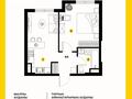 1-бөлмелі пәтер · 44.4 м² · 4/9 қабат, мкр Шымсити, Байдибек би 241 а — Вдоль главный дорогах. Памятник Байдибек би, бағасы: 30 млн ₸ в Шымкенте, Абайский р-н — фото 11