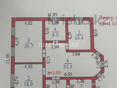 Отдельный дом · 3 комнаты · 130 м² · 7 сот., Катонкарагай 27 — Мкр карлығаш, новая школа за 200 000 ₸ в Каскелене