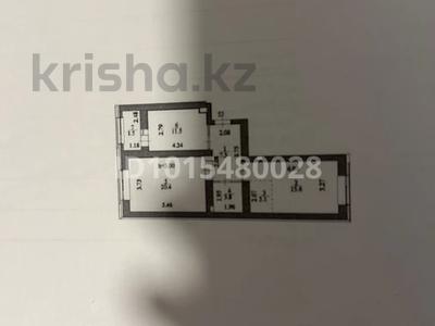 2-бөлмелі пәтер · 63.4 м² · 2/9 қабат, Александр Сызганов 1/1, бағасы: 40.5 млн ₸ в Астане, Есильский р-н