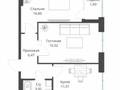 2-комнатная квартира · 56.7 м² · 7/9 этаж, Култегин 4 — Сыганак-Айтеке би за 45 млн ₸ в Астане — фото 22