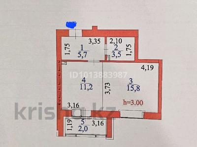 1-комнатная квартира · 38.2 м² · 2/12 этаж, ​Улица А 52, 2 10/1 за 17 млн ₸ в Астане, Сарайшык р-н