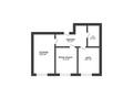 2-комнатная квартира · 54.1 м² · 6/6 этаж, Мустафа Шокая за 19.1 млн ₸ в Актобе — фото 11