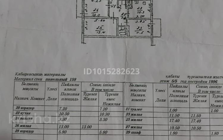 4-бөлмелі пәтер · 84 м² · 5/5 қабат, Жұлдыз-1 ш/а., Дунентаева 30, бағасы: 38 млн ₸ в Алматы, Турксибский р-н — фото 2