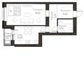 1-бөлмелі пәтер · 46.3 м² · 7/9 қабат, Шамши Калдаяков 51, бағасы: ~ 25.5 млн ₸ в Астане, Сарайшык р-н — фото 8