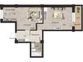 2-бөлмелі пәтер · 53.7 м² · 3/3 қабат, мкр Курамыс, Құрамыс ш/а. 78, бағасы: 55.7 млн ₸ в Алматы, Наурызбайский р-н — фото 7