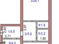 2-комнатная квартира, 69.8 м², 5/5 этаж, Ахмета Байтурсынова за 17 млн 〒 в Кокшетау — фото 3