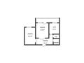 2-бөлмелі пәтер · 50 м² · 10/10 қабат, Абая 68, бағасы: 19.5 млн ₸ в Костанае — фото 14