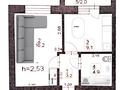 1-комнатная квартира · 35.4 м² · 5/9 этаж, Ладожская ул. 19 за 18.5 млн ₸ в Павлодаре