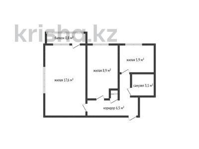 2-комнатная квартира, 43.1 м², 3/5 этаж, Парковая 78 за 7.8 млн 〒 в Рудном