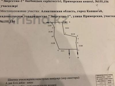 Жер телімі 0.23 га, Приморская 155,156, бағасы: 25 млн 〒 в Конаеве (Капчагай)