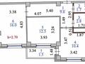 2-комнатная квартира · 54.8 м² · 12/13 этаж, Дукенулы 38/1 за 28.5 млн ₸ в Астане, Сарыарка р-н — фото 8