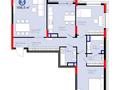 3-комнатная квартира, 108.5 м², Толе би за ~ 64.9 млн 〒 в Астане — фото 11