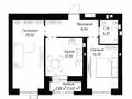 2-комнатная квартира · 60.23 м², Шамши Калдякова — Улы дала за ~ 45.5 млн ₸ в Астане, Сарайшык р-н — фото 3