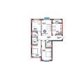 4-бөлмелі пәтер · 115 м² · 6/9 қабат, Е 900 8, бағасы: 117 млн ₸ в Астане, Нура р-н