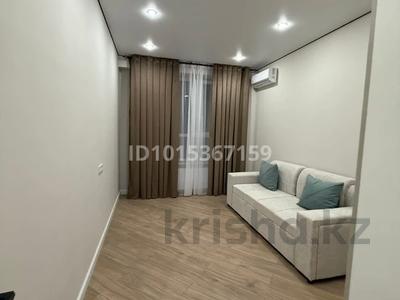 1-бөлмелі пәтер · 42.5 м² · 6/9 қабат, Тараз ш/а 2Б — улица Байтерекова пересечение Рысқулова, бағасы: 31.5 млн ₸ в Шымкенте, Аль-Фарабийский р-н