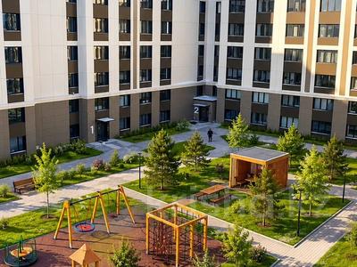 2-бөлмелі пәтер · 41.3 м² · 5/9 қабат, Е 652 18, бағасы: 22.5 млн ₸ в Астане, Есильский р-н
