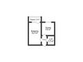 1-бөлмелі пәтер · 33.7 м² · 7/9 қабат, Шакшака Жанибека-батыра 45В, бағасы: 18.5 млн ₸ в Костанае — фото 11