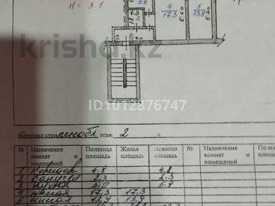 2-комнатная квартира · 44.2 м² · 2/2 этаж, ул. Шакара Кошкимбаева 11 за 3.3 млн ₸ в Кокпекты