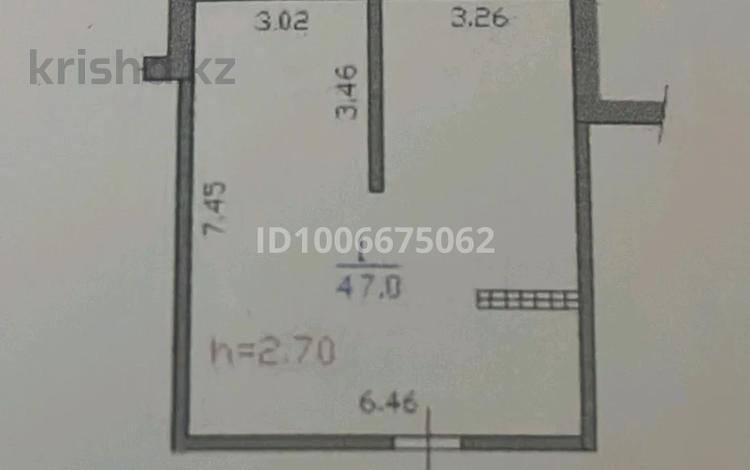 1-комнатная квартира · 47.55 м² · 4/9 этаж, мкр Шугыла, Мкрн Шугыла 340/5 за 26.3 млн ₸ в Алматы, Наурызбайский р-н — фото 2