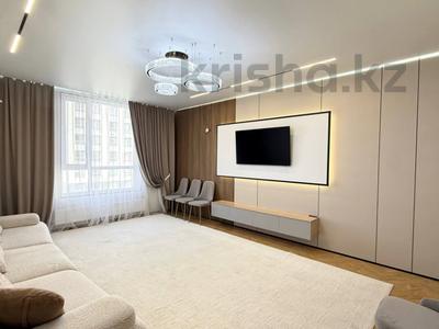 4-комнатная квартира · 117 м² · 5/9 этаж, Жубан Молдагалиев 3 — ДИЗАЙНЕРСКИЙ ,ДОРОГОЙ РЕМОНТ за ~ 80 млн ₸ в Астане, Нура р-н