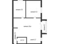 3-комнатная квартира · 48.3 м² · 5/5 этаж, Каирбекова 373 за 16.5 млн ₸ в Костанае — фото 11