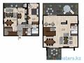 4-комнатная квартира · 200.34 м² · 3/4 этаж, Кажымукана — Тайманова за 212 млн ₸ в Алматы, Медеуский р-н — фото 5