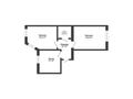 2-комнатная квартира · 52.3 м² · 1/9 этаж, Юбилейный 8 за 24.5 млн ₸ в Костанае — фото 2