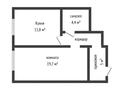 1-бөлмелі пәтер · 45.4 м² · 7/11 қабат, Победы, бағасы: ~ 22.2 млн ₸ в Костанае — фото 9