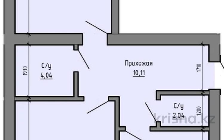 2-бөлмелі пәтер, 71.2 м², 4/5 қабат, Саздинское лесничество 228/5, бағасы: 20.3 млн 〒 в Актобе — фото 2