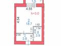 1-комнатная квартира · 27.9 м² · 1/9 этаж, Шакшак Жанибек батыра 45Г — Аэропорт за 12.5 млн ₸ в Костанае — фото 5