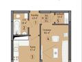 1-комнатная квартира · 40 м² · 3 этаж, Култегин 15 за 22.5 млн ₸ в Астане, Нура р-н — фото 3