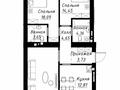 3-бөлмелі пәтер · 86.41 м² · 6/9 қабат, Чингиз Айтматов, бағасы: 57 млн ₸ в Астане, Нура р-н — фото 4
