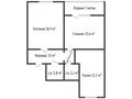 2-комнатная квартира · 93 м² · 2/7 этаж, Мкр. Береке 74 за 60 млн ₸ в Костанае — фото 30