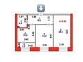 2-бөлмелі пәтер · 59.6 м² · 11/12 қабат, Просп. Тауелсиздик 25/2, бағасы: 47 млн ₸ в Астане, Алматы р-н — фото 11