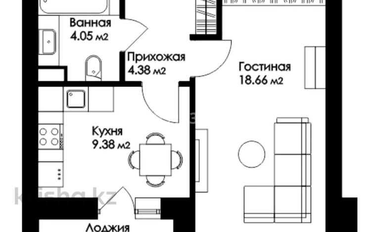 Продажа 1-комнатной квартиры - №691334257: Е 496 — Кабанбай батыра ...
