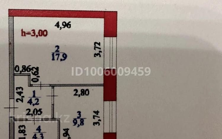 1-комнатная квартира · 36.2 м² · 7/12 этаж, Ч.Айтматова за 22.8 млн ₸ в Астане, Сарыарка р-н — фото 2