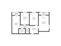 3-бөлмелі пәтер · 80.6 м² · 7/9 қабат, Береке шағын ауданы — Мира Плаза 31 школа, бағасы: 37 млн ₸ в Костанае, Микрорайон Береке — фото 19