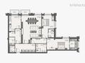 3-комнатная квартира · 129 м² · 4/5 этаж, Керей, Жанибек хандар 8а за 145 млн ₸ в Астане, Есильский р-н