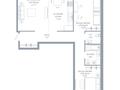 3-бөлмелі пәтер · 94 м² · 6 қабат, по ул. Ханов Керея и Жанибека, напротив Президентского парка — Без комиссии|Рассрочка и ипотека, бағасы: ~ 66.8 млн ₸ в Астане — фото 2