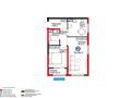 2-бөлмелі пәтер · 51.98 м² · 5/6 қабат, Ғажайып ш/а., Бауыржана Момышулы 11/14а, бағасы: 37.5 млн ₸ в Алматы, Алатауский р-н