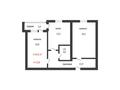 2-комнатная квартира · 69.8 м² · 5/5 этаж, мкр. Алтын орда, мкрн Алтын Орда за 21.8 млн ₸ в Актобе — фото 13