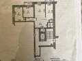 3-комнатная квартира · 100 м² · 1/9 этаж, 1-й микрорайон, Кобланды батыра 36б за 38 млн ₸ в Костанае