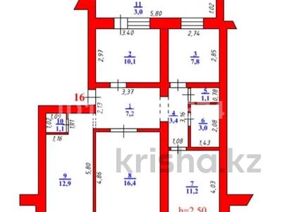 4-бөлмелі пәтер · 77.6 м² · 1/5 қабат, Асана Тайманова 109, бағасы: 25 млн ₸ в Уральске