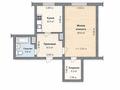 1-бөлмелі пәтер · 39.6 м² · 7/9 қабат, мкр Орбита-3 26, бағасы: ~ 40 млн ₸ в Алматы, Бостандыкский р-н — фото 10