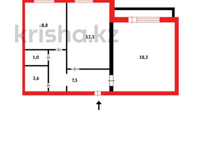 2-комнатная квартира · 52 м² · 4/5 этаж, 4 микрорайон за 10.5 млн ₸ в Абае